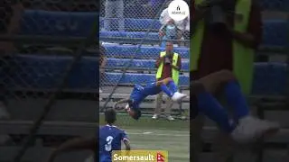Somersault 🇳🇵#foryou #football #footballedits #footballshorts #footballer