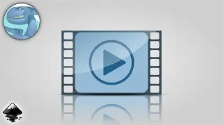 Simple movie playback icon. Vector graphics in Inkscape.
