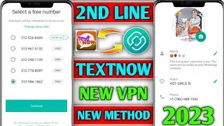 TextNow is unavailable in your country problem | TextNow & 2nd line not sign up problem solve 2023