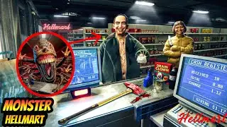 Surviving 7 Days In This MONSTER SUPERMART - HellMart