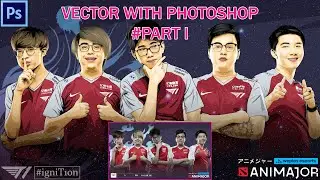 Vector with photoshop T1 roster #PART1 | 23savege