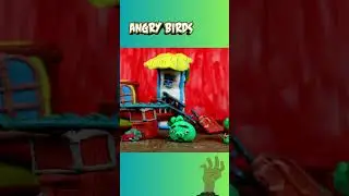 #shorts #angrybirds #animation #stopmotion #zombiesurvival