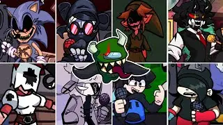 Ejected but Every Turn a Different Character Sings 🎶 (FNF Ejected but Everyone Sings It)