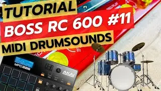 Boss RC 600 - Drums per Midi aus dem RC 600