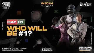 WEC24 Qualifiers PUBG Mobile - Day 1