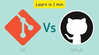 What is Git and Github | Git Vs Github | Difference between Git and Github | Learn in Less than 1Min