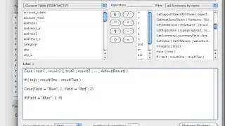 FileMaker Tutorial - 135 - Case vs If
