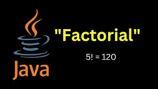 Java Program to find the Factorial of a Number | For loop