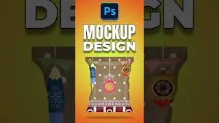 How to Create a Mockup Design in Photoshop 😲😲 