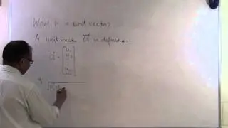 Chapter 04.02: Lesson: What is a Unit Vector?