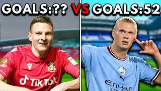 Non League Striker Vs Haaland