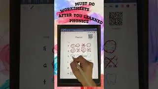 Must do worksheets after you learn phonics! (Jolly Phonics group 1) #jollyphonics
