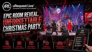 Ultimate Room Reveal - Top Corporate Events Band - uRequest Live