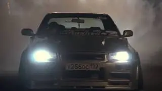 X-GAME Widebody Nissan Skyline R34 GT-R Sedan! - Car Culture (2017) RDF