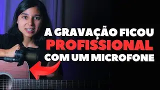 COMO GRAVAR VOZ E VIOLÃO USANDO APENAS UM MICROFONE