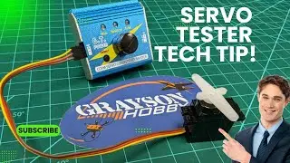 GT Power Servo & ESC Tester – Precision Calibration Tool for RC Hobbyists | Buy at Grayson Hobby
