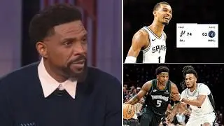 Anthony Edwards is DONE! - Udonis Haslem on Wemby and Spurs dominate Timberwolves 74-61 at Halftime