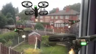 Shed VS Quad Rotor