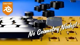 Super easy MOTION GRAPHICS in Blender - full tutorial - suitable for beginners. No geometry nodes!
