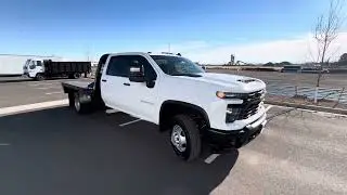 2025 Silverado 3500 Dually Diesel CM Flatbed