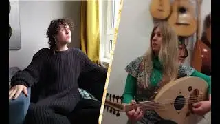 Luca Manning on flute and Jo Dusepo on oud