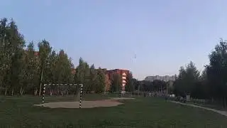 Немного полета на мини самолётике.