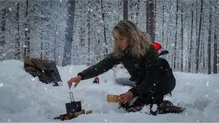 SNOWY winter day trip | coffee, fire, snowmobile and coming out of difficult times