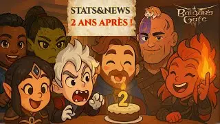 BG3 – 2 ans après, les stats OFFICIELLES les plus folles !