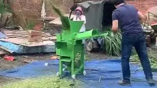chaff cutter corn crusher