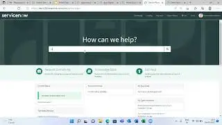 Visitor Entry Management in ServiceNow using 
