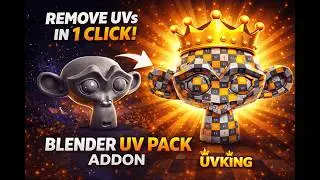 UV King Add-on — Auto UV Mapping & Packing in Blender