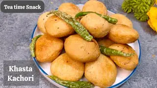 बाजार से भी अच्छा खस्ता कचोरी घर पर बनाएं |  Mini Khasta Kachori #sandhyajaiswal #khananaama