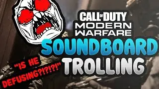 Trolling My Teammates With Search and Destroy Sound Effects (Modern Warfare Sound Board Moments)