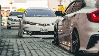 Bagged Duo From Gujranwala - Modified Civic & Corolla Air Suspension kits installed - Haideristic7