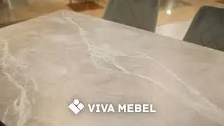Стол виторто керамика и стул bergamo