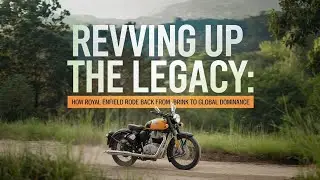 Revving Up the Legacy: 🏍️ How Royal Enfield Rode Back from the Brink to Global Dominance