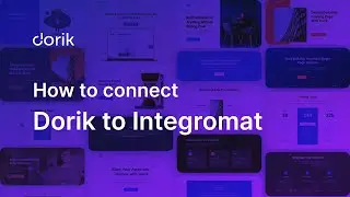 How to Connect Integromat on Dorik Website Builder