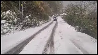 Zonguldak'a yılın ilk karı düştü
