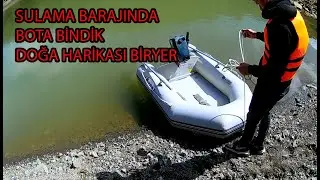 Şişme Bot ve 5Hp Motorla Doğa Harikası Gölde Yüzdük(Örencik Barajı)