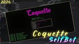 Coquette Selfbot discord | Best and fastest Multitoken,Nuking,Antinuke Selfbot In 2026| link in desc