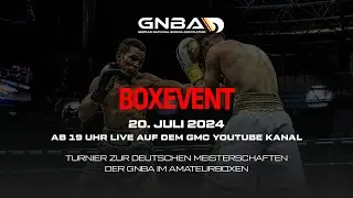LIVE: GNBA Deutsche Meisterschaft 🏆Amateur Boxen 🥊