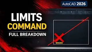 AutoCAD LIMITS Command Explained Properly (2026) | CAD Essential Series