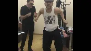 Шнур и Лепс репетируют на ЛАБУТЕНАХ.