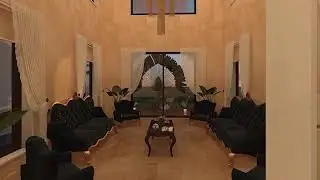Interior walkthrough with 3ds max and vray