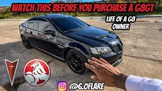 WHAT ITS LIKE OWNING A G8 GT! #pontiacg8 #g8gt #holden