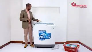 Ramtons | Things to know | RW/116 Twin Tub Semi-Automatic 10KG/8.5KG Washer
