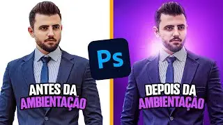 Como ambientar uma imagem no #photoshop!
