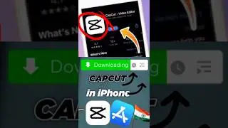 How to Download CapCut in iPhone | videos editing App |download capcut in iPhone #capcut