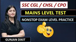 EXAM LEVEL PRACTICE SESSION - IMPORTANT FOR Pre + Mains 🎯