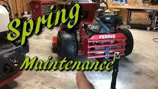 Spring Maintenance on Ferris IS-3200Z